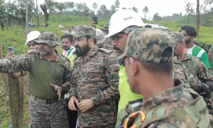 വയനാടിന് മൂന്ന് കോടിയുടെ സഹായം നൽകുമെന്ന് മോഹൻലാൽ ; മുണ്ടക്കൈ സ്കൂൾ പുനർനിർമിക്കും